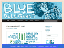 Tablet Screenshot of bluedelliquanti.com